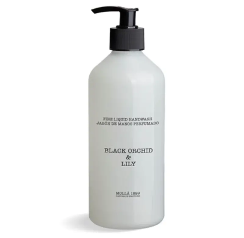Cereria Molla Black Orchid & Lily Hand & Body Wash – 16.9 Oz Nourishing Formula 1
