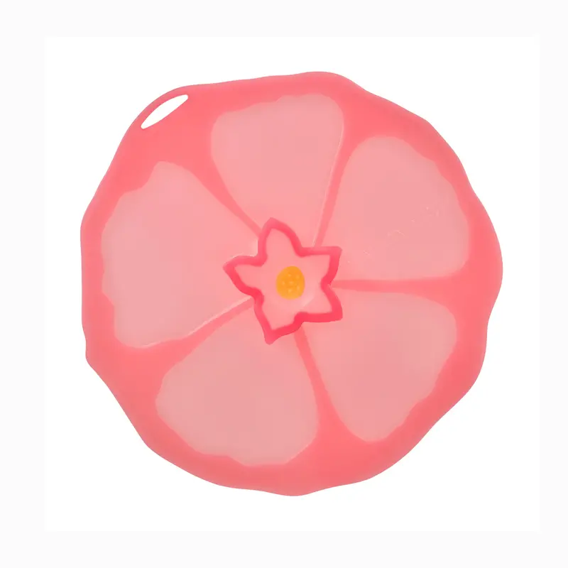 Charles Viancin High-Heat Silicone Cooking Lid – Hibiscus Pink, 8-Inch Diameter 1