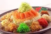 Chinese New Year Yu Sheng Platter – Festive Serving Tray 1