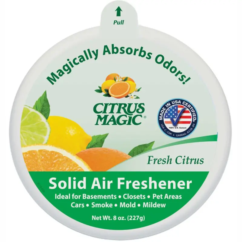 Citrus Magic Fresh Citrus Scented Odor Eliminator – 8-Ounce Jar 1