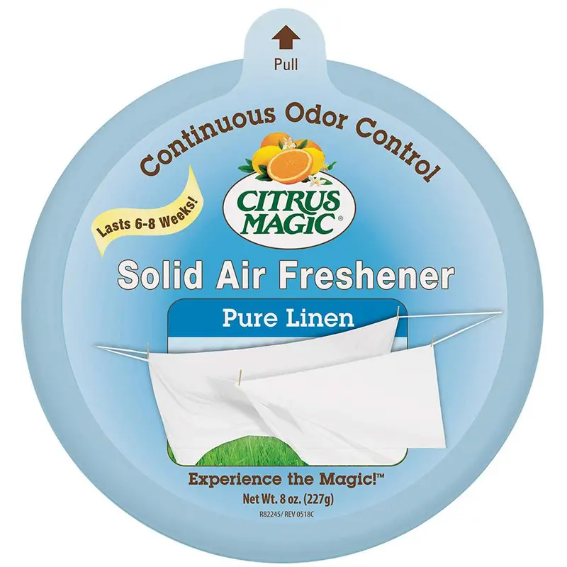 Citrus Magic Pure Linen Odor Neutralizer – 8-Ounce Absorbing Jar 1