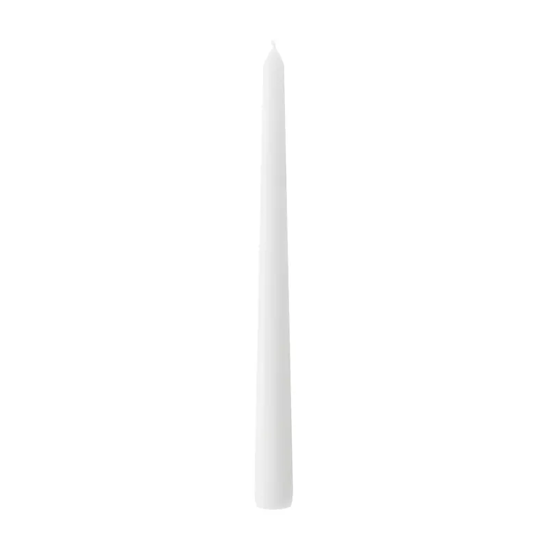 Classic White Venetian Pillar Candle – 25 Cm 1
