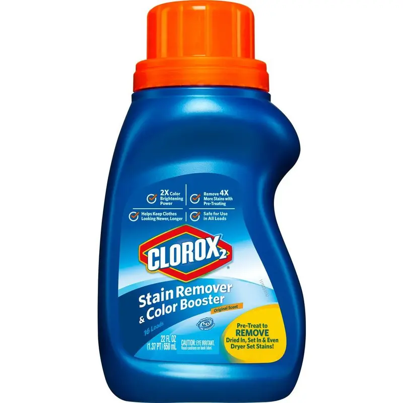 Clorox 2 Color-Safe Stain Remover & Brightener – 22 Oz Bottle 1