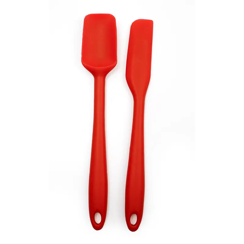 Compact Red Mini Spatula Duo Set By Ela 1