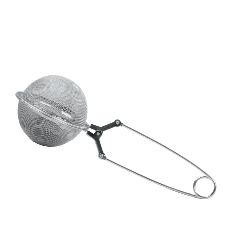 Compact Stainless Steel Tea Infuser Spoon (1.75" Diameter) 1
