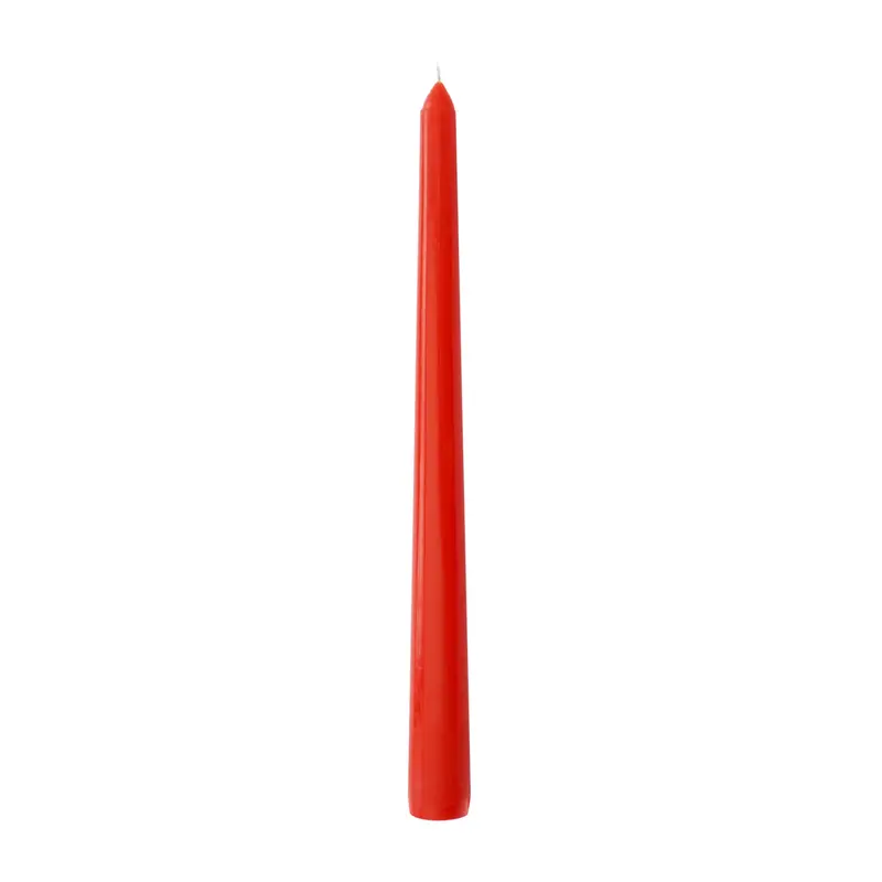 Crimson Venetian Pillar Candle – 25 Cm 1