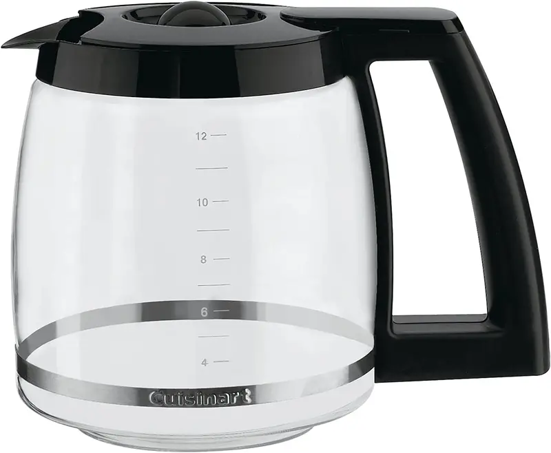 Cuisinart Dcc-1200Prc Replacement 12-Cup Glass Carafe – Matte Black 1