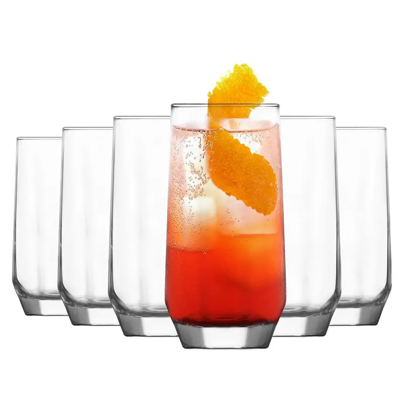 Diamond 385Ml Highball Glasses – Set Of 6 1