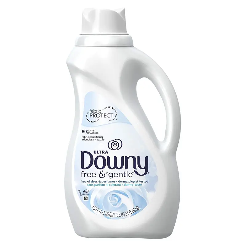 Downy Free & Gentle Hypoallergenic Fabric Softener – 51-Ounce Jug 1