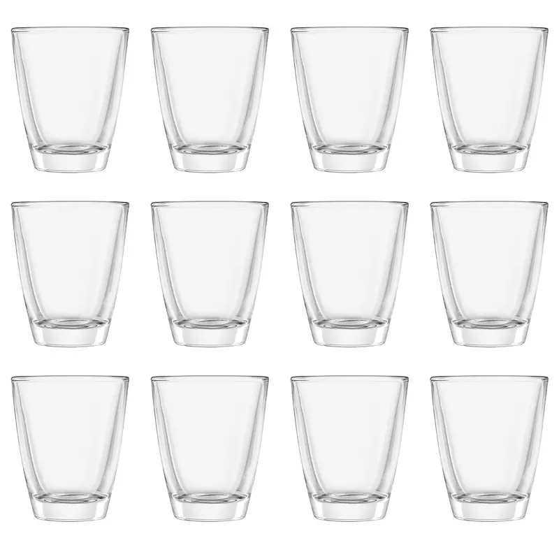 Dozen 30Ml Wide-Base Shot Glasses For Liqueurs & Spirits 1