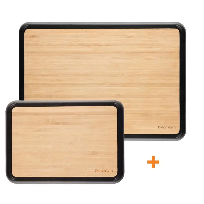 Dreamfarm Fledge Bamboo Cutting Board – Eco-Friendly, Reversible Surface 1