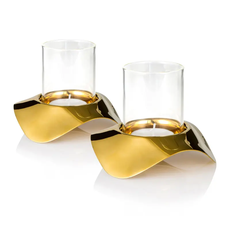 Drift Dawn Pair Of Tealight Holders 1