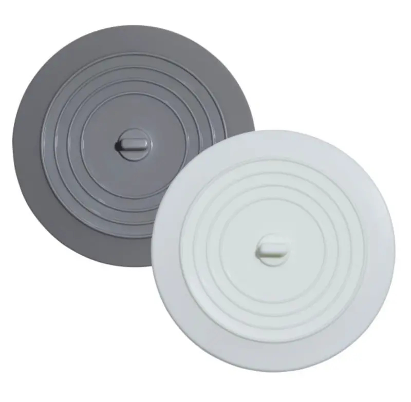 Dual-Pack Silicone Kitchen Sink Drain Stoppers 1