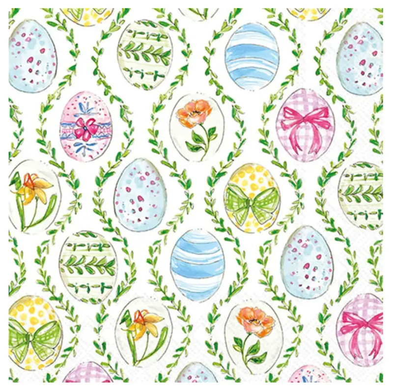 Easter Bunny-Themed Paper Lunch Napkins – Pack Of 20 1