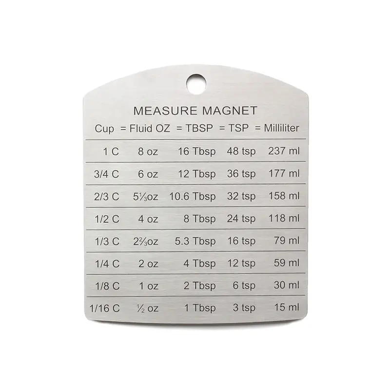 Endurance® Measuring Spoon & Cup Reference Magnet 1