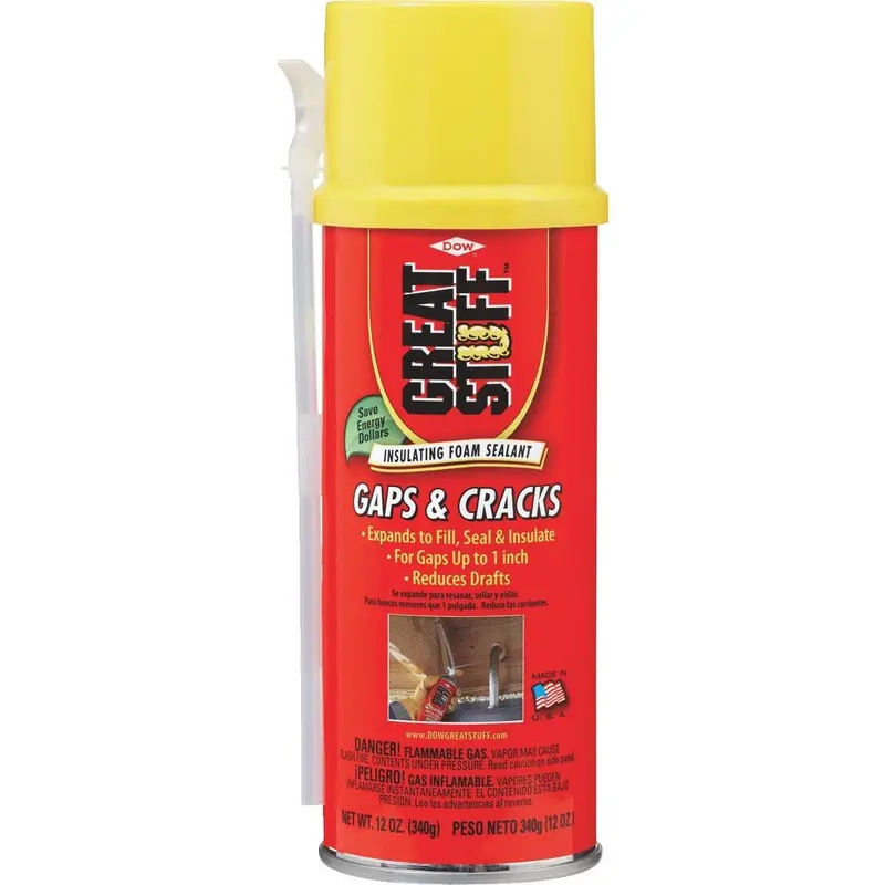 Expanding Foam Sealant For Gaps And Cracks – 12-Ounce Can 1