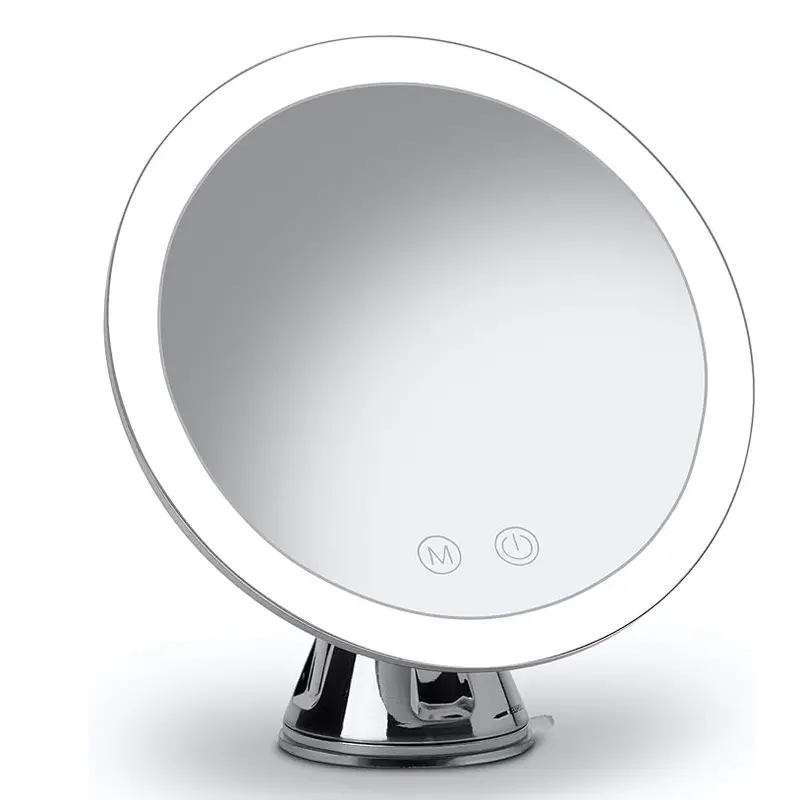 Fancii Lana Led 10X Magnifying Makeup Mirror – Rechargeable, Dimmable 8-Inch Vanity Mirror 1