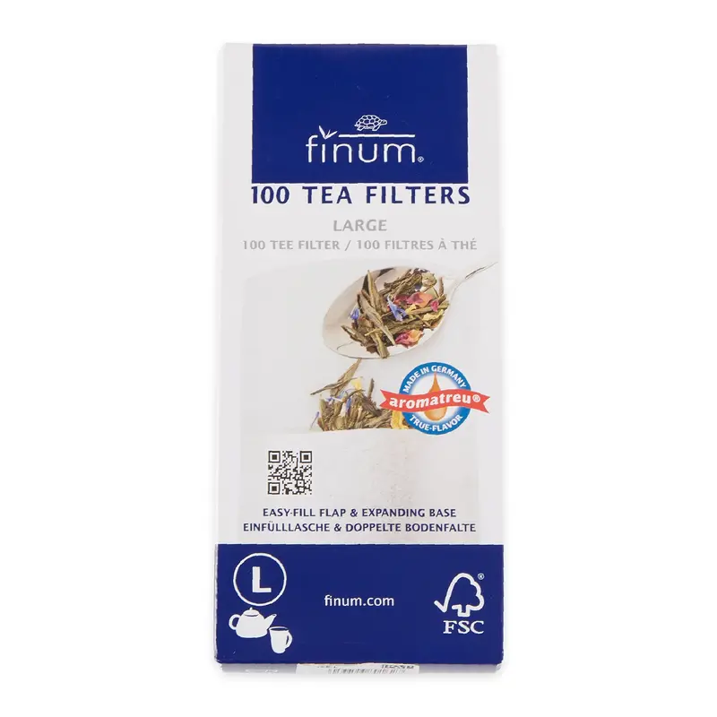 Finum Flip Teafilters For Teapots – 100-Pack 1