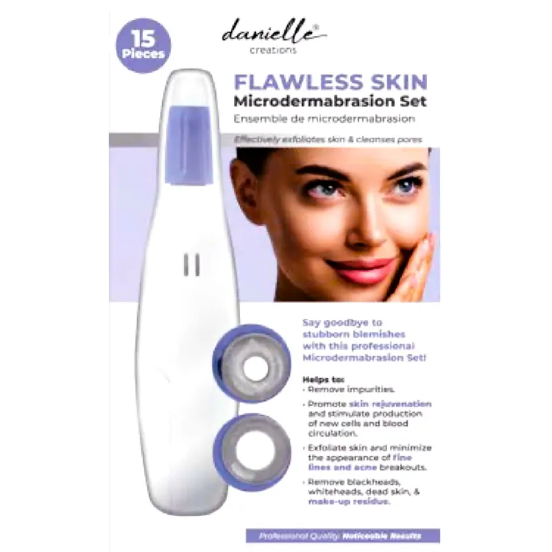 Flawless Skin At-Home Microdermabrasion Treatment Kit 1