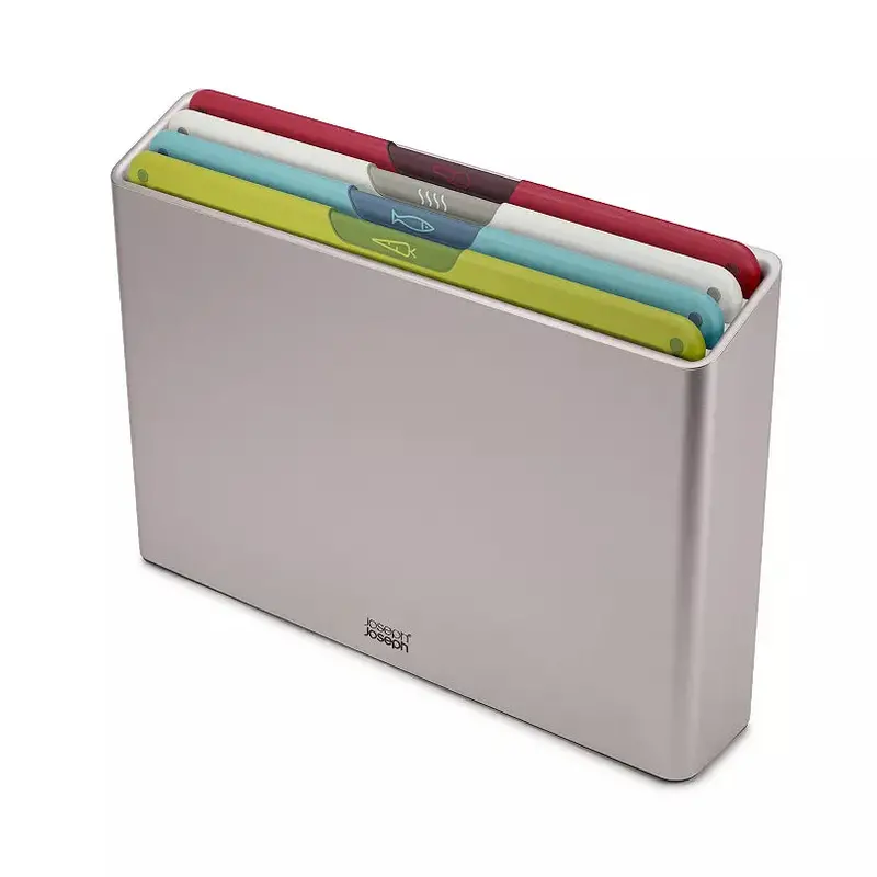 Folio Icon Multicolour Cutting Board Set – 4-Piece Large Kitchen Kit 1