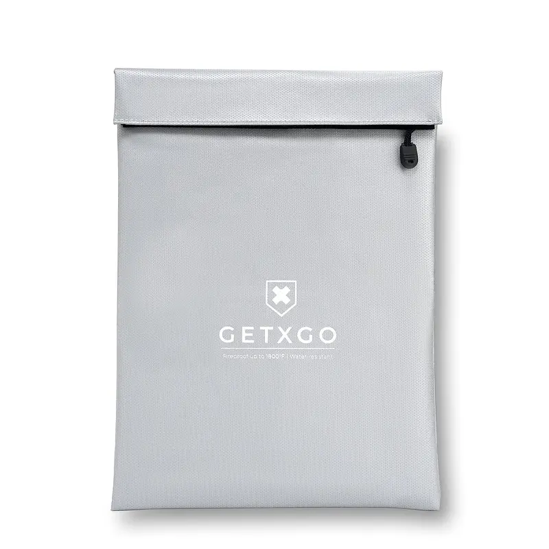 Getxgo Fireproof Document Storage Bag – 15" X 11" 1