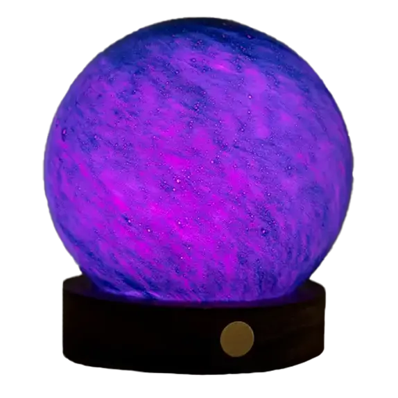 Gingko Astraglass Galaxy Orb – Hand-Painted 5" Illuminated Decor 1