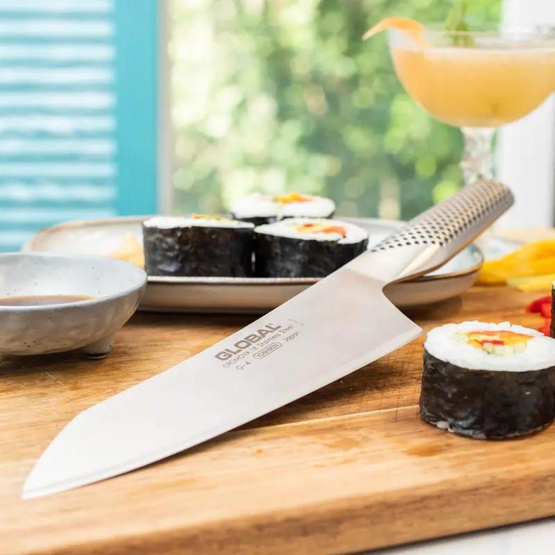Global Classic 7-Inch Santoku-Style Chef’S Knife For Versatile Cutting 1