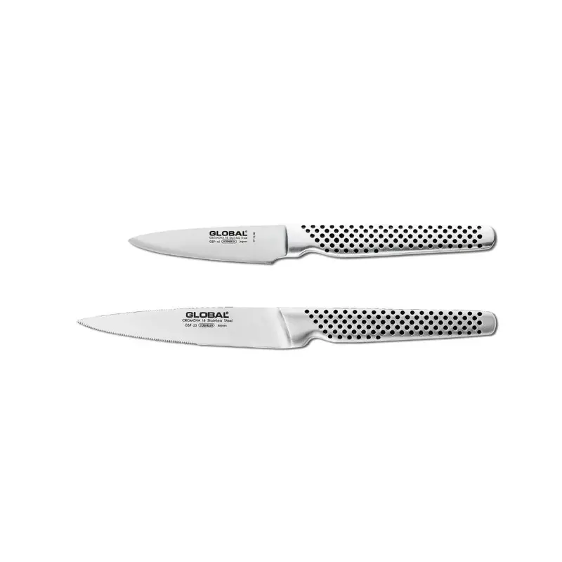 Global Classic Forged Chef Knife Set – 2-Piece 1