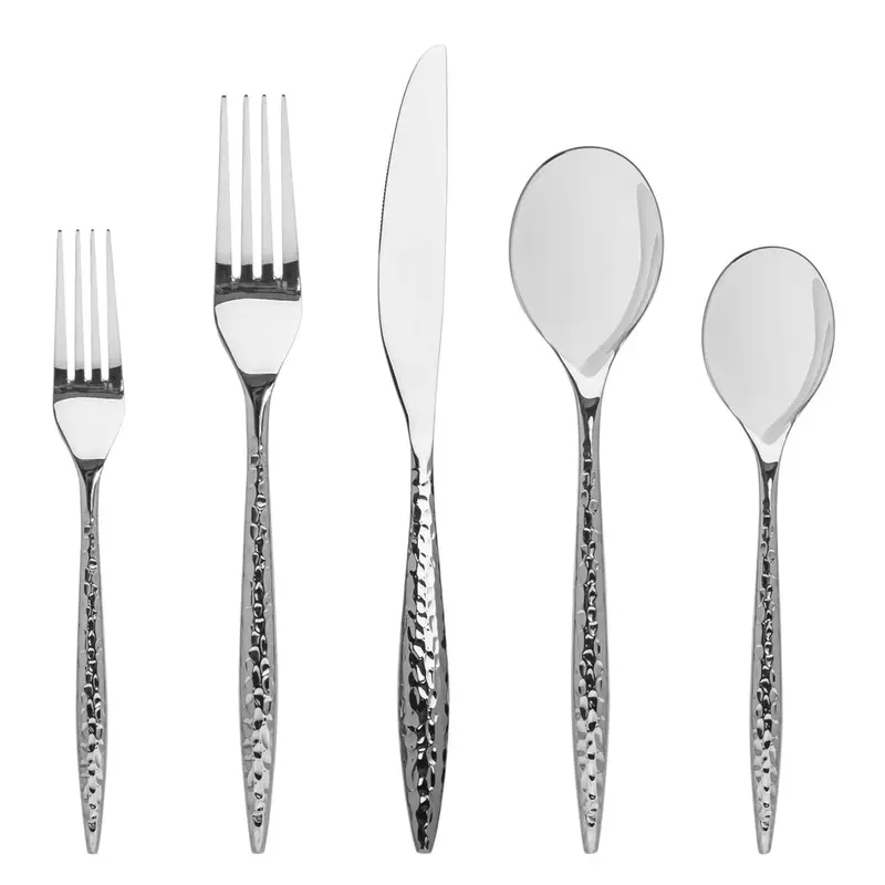 Godinger Avellino Mirrored Stainless Steel Flatware – 20-Piece Luxury Set 1