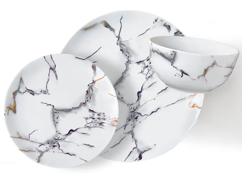 Godinger Rayo Modern Dinnerware Set – 18-Piece 1