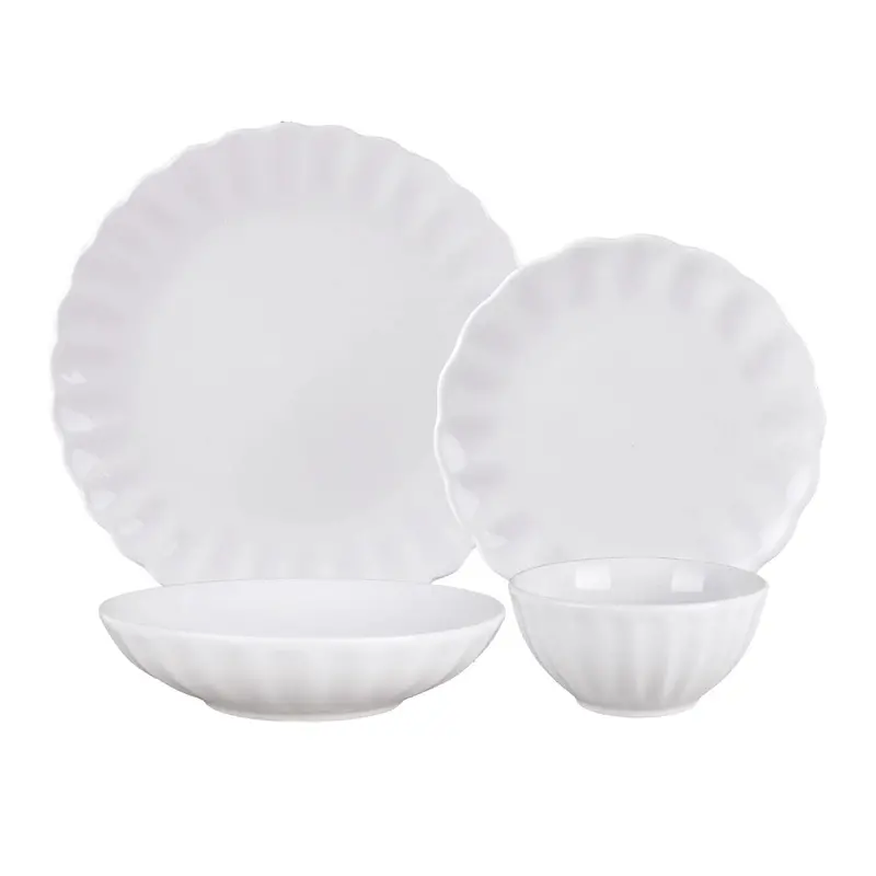 Godinger Viera Porcelain Collection – 16-Piece Set 1