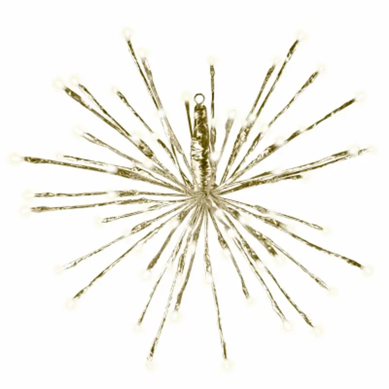 Gold Led Light Sphere Ornament With Warm White Glow – 24 Inch Diameter 1
