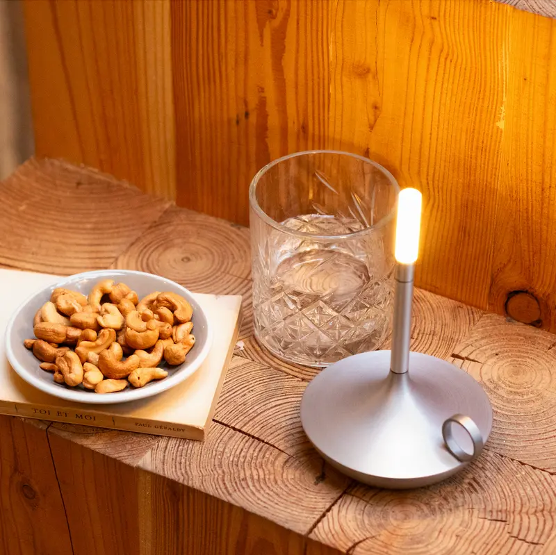 Graypants Wick S Aluminum Rechargeable Led Table Lamp 1