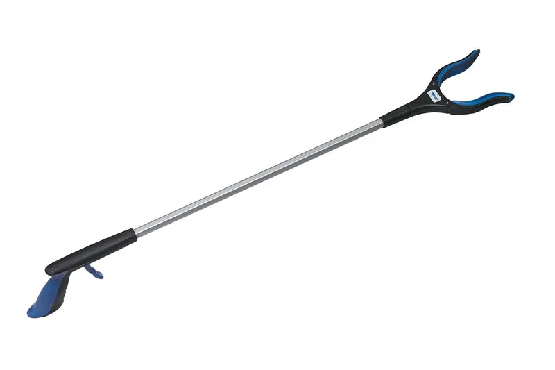 Grip ’N Grab 36-Inch Adjustable Reacher Tool With Locking Jaw 1