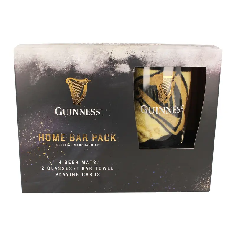 Guinness 8-Piece Home Bar Kit – Complete Starter Set 1