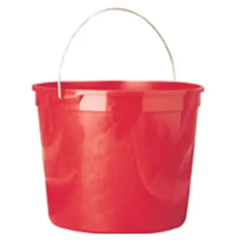 Heavy-Duty Plastic Paint Pail – 10-Quart Capacity 1
