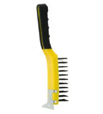 Heavy-Duty Stiff-Wire Brush – 1.25-Inch Bristle Width 1