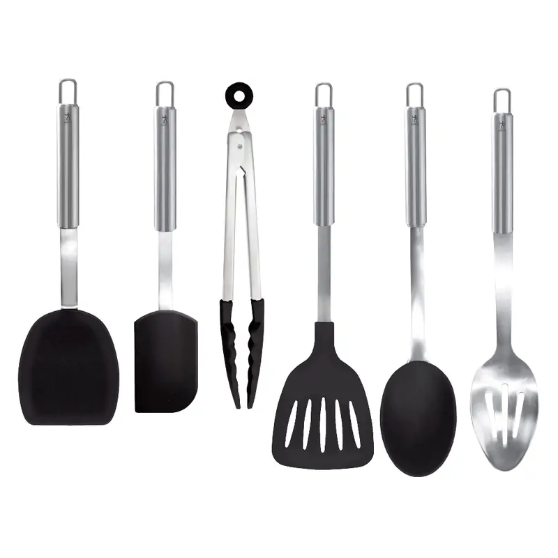 Henckels 6-Piece Premium 18/10 Stainless Steel Cooking Tool Set 1