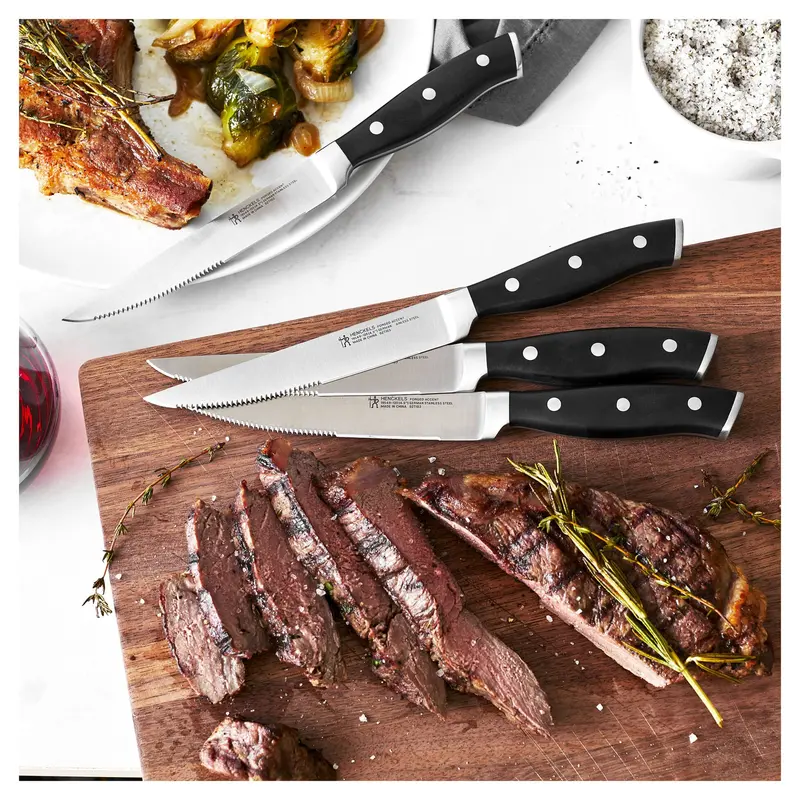 Henckels Forged Accent Stainless Steel Steak Knife Set (4-Piece) 1