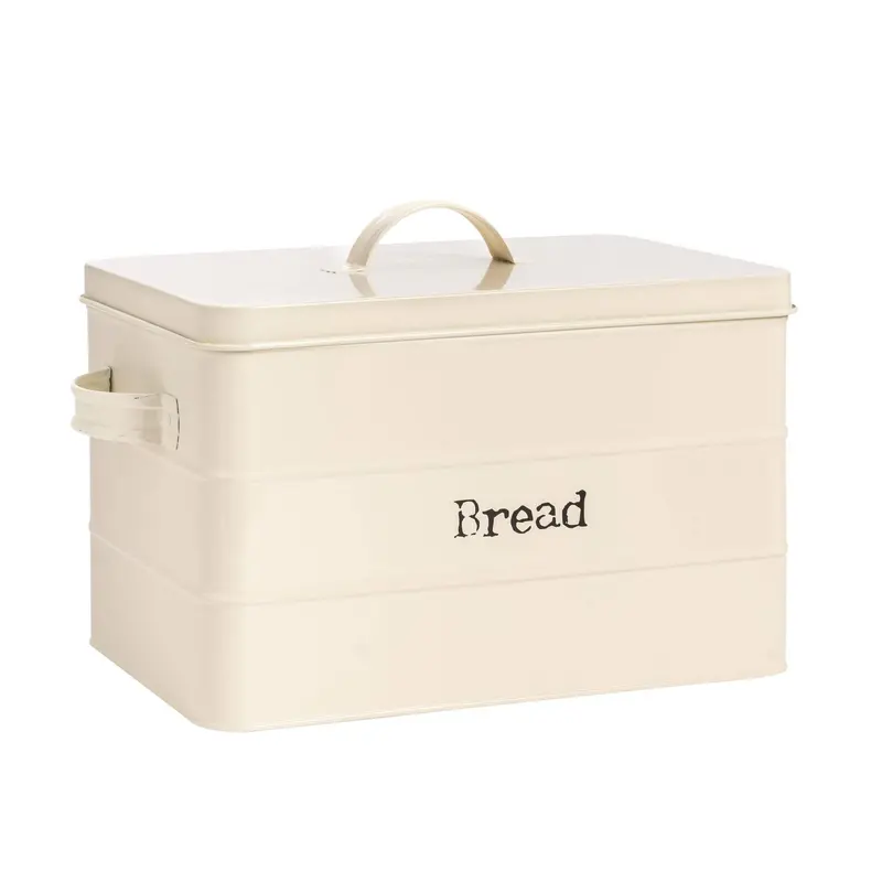 Heritage Metal Bread Bin – Rustic Kitchen Storage 1