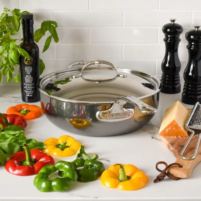 Hestan Nanobond Titanium Covered Essential Pan – 3.5-Quart 1