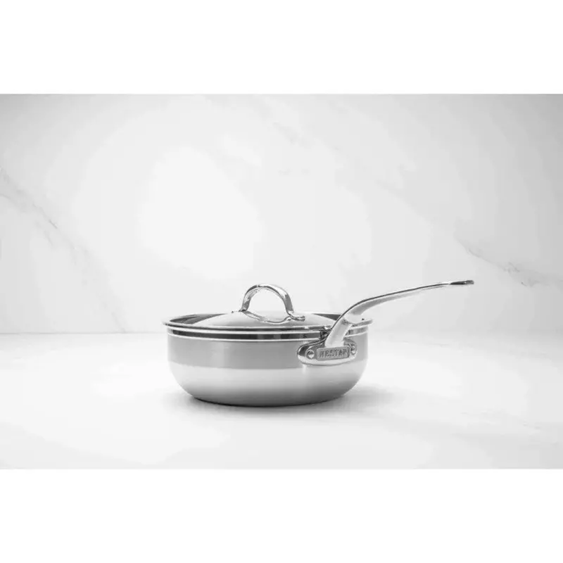 Hestan Probond 3.5-Quart Titanium Nonstick Sauté Pan With Cover 1