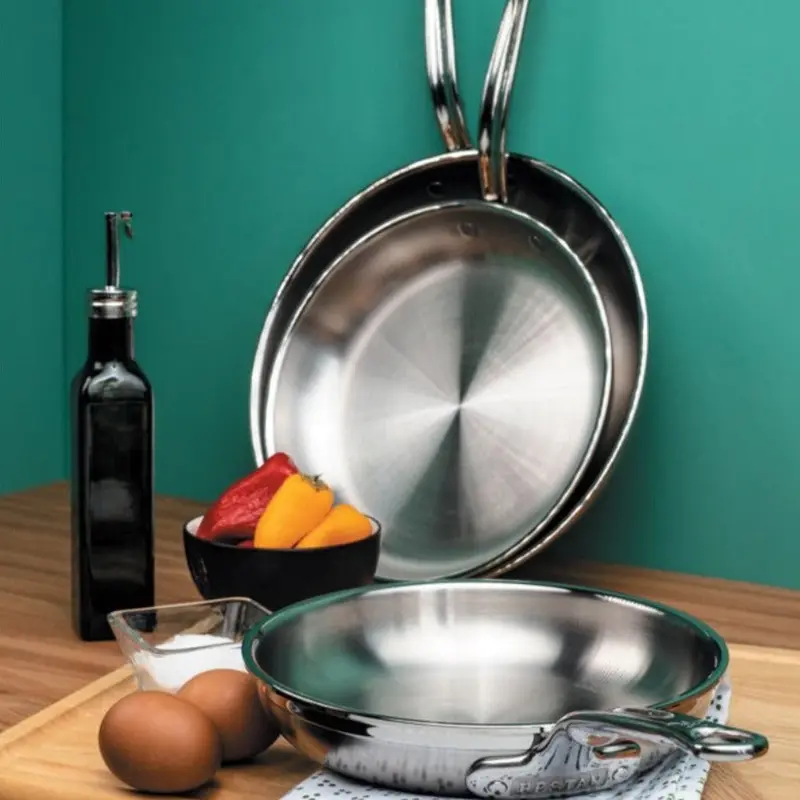 Hestan Probond Stainless Steel Open Skillet 1