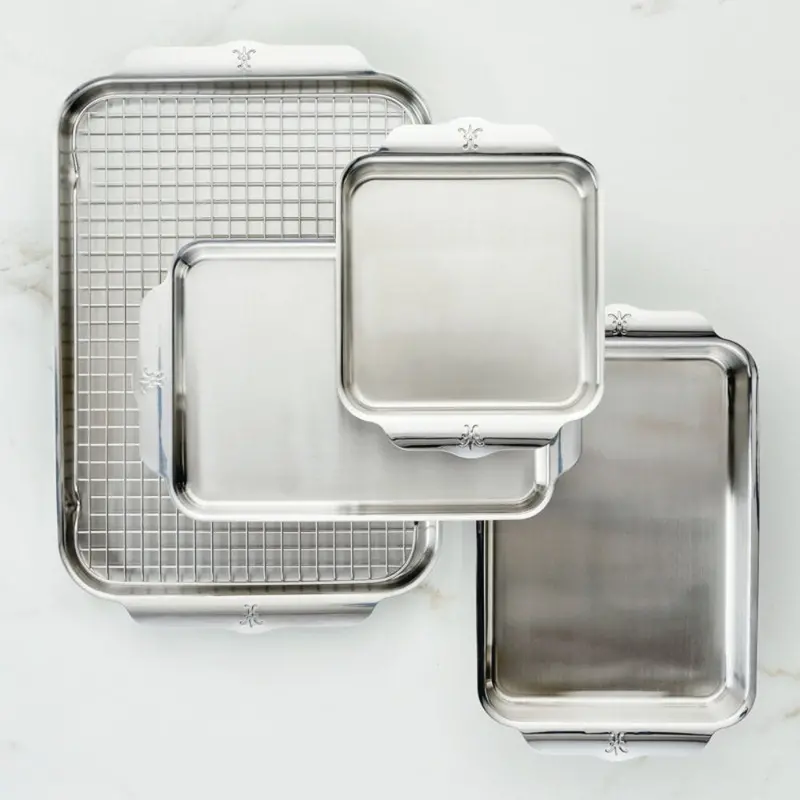 Hestan Provisions Ovenbond Tri-Ply Cookware Set (5-Piece) 1