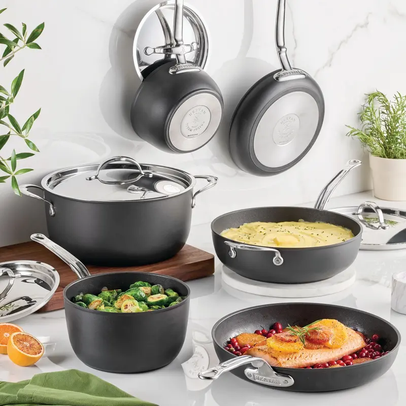 Hestan Titum Fusion 10-Piece Nonstick Cookware Collection 1