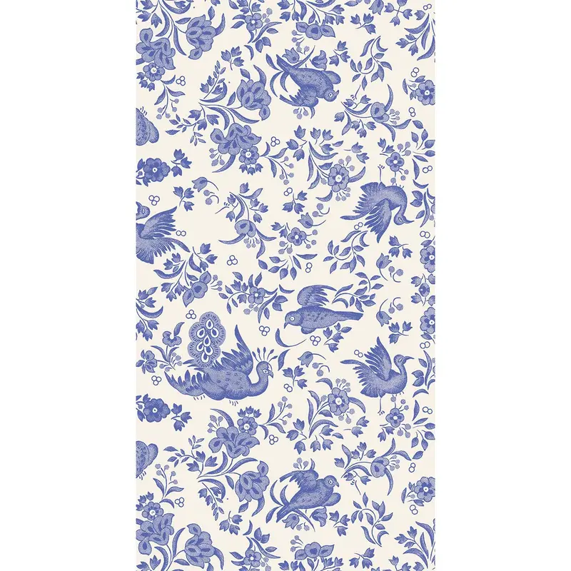 Hester & Cook Blue Regal Peacock Guest Towels – 16-Piece Set 1