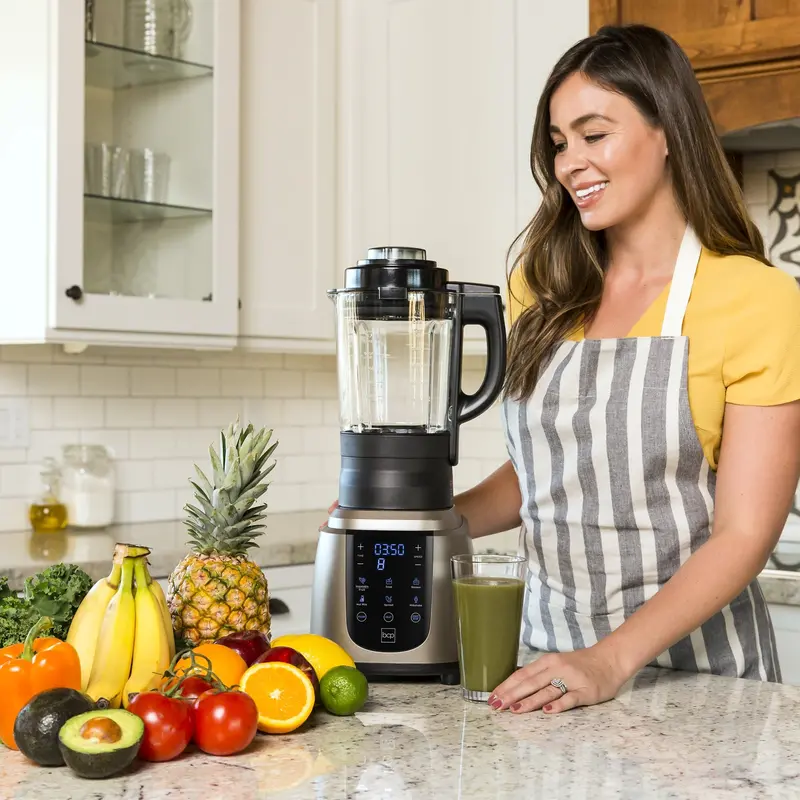 High-Performance 1200W Smoothie Blender — 1.8L Jar, 6-Speed, Self-Heating Function 2
