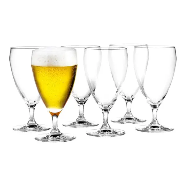 Holmegaard Perfection Set Of 6 Beer Glasses 1