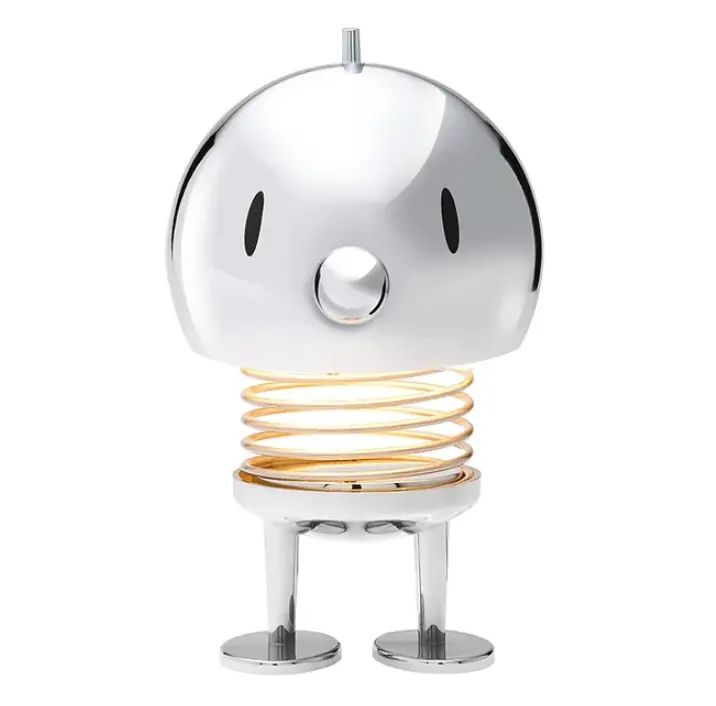 Hoptimist Large Bumble Spring Lamp – Chrome Finish 1