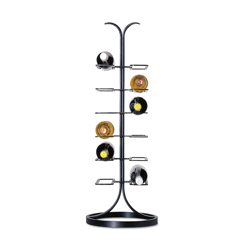 Horn 12-Bottle Wine Rack – Organic Wall Mount 1